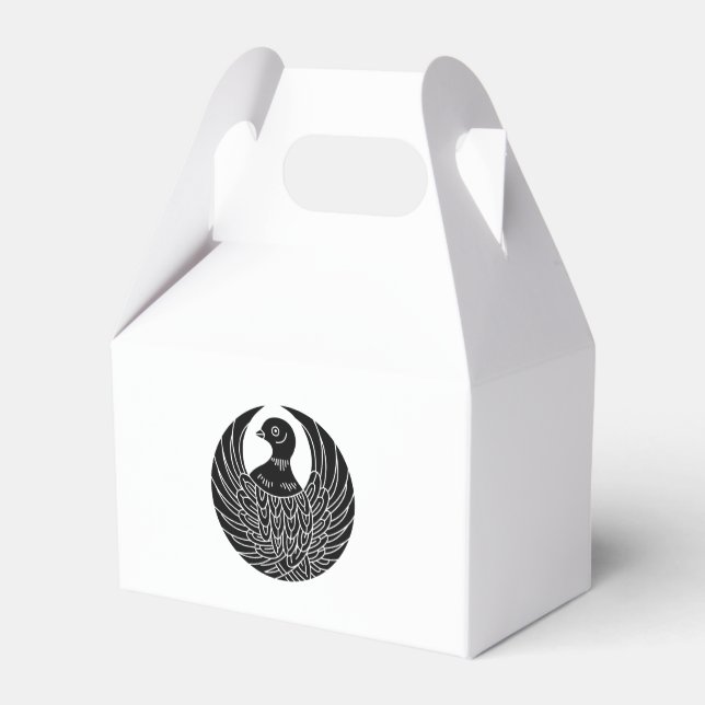 Dove circle favor box (Back Side)