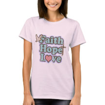 Dove, Cross, Heart Christian Women's