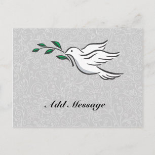 Dove designs postcard