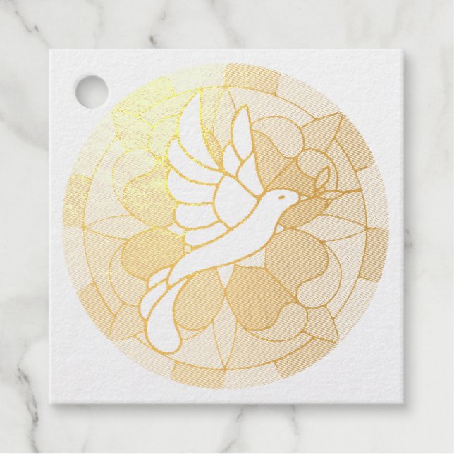 Dove Favour Tags (Front)