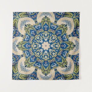 Dove Garden – Vintage Floral Tapestry