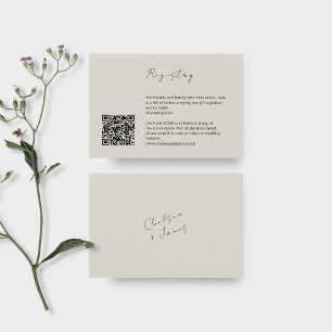 Dove Grey   Carte de boîtier du Registre Mariage Q