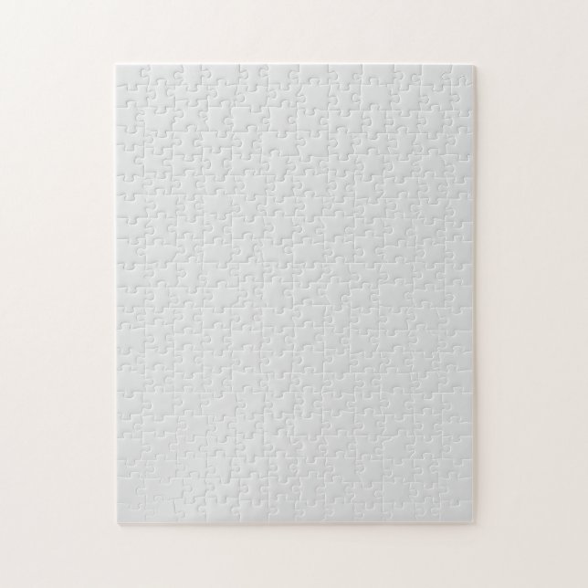Dove Grey Minimalist Jigsaw Puzzle (Vertical)
