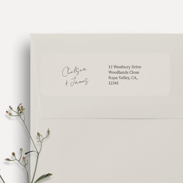 Dove Grey | Script Welcome Wedding Address (Creator Uploaded)