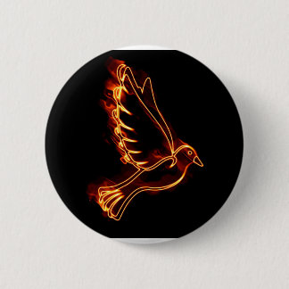 Dove Holy Spirit 2 Inch Round Button