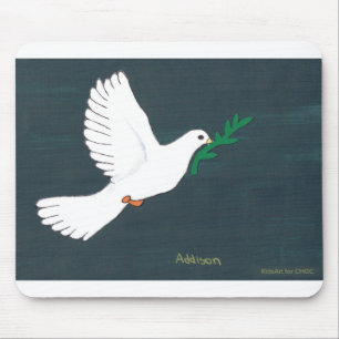 Dove - Kids Art for CHOC Mouse Pad
