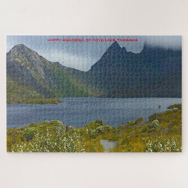 Dove Lake Tasmania Australie Jigsaw Puzzle (Horizontal)