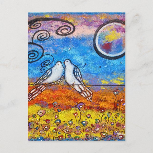 Dove Love Post Card (Front)