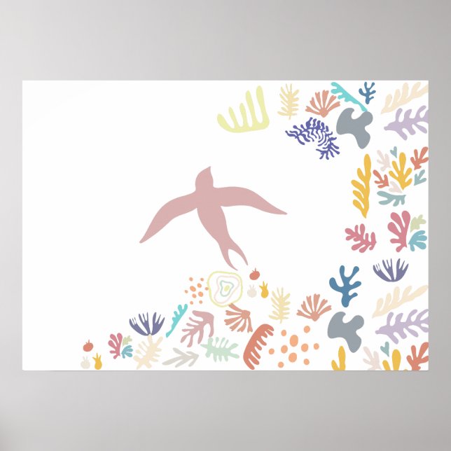 Dove Matisse Art Elements Print (Front)