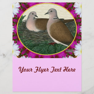 Dove Nest and Flowers Flyer