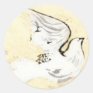 Dove of a Women ~ 20 Stickers