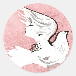 Dove of a Women ~ 20 Stickers