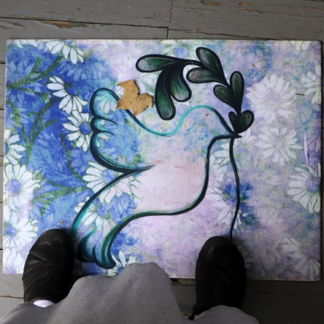 Dove of Hope and Peace                             Doormat (Creator Uploaded)