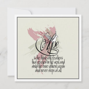 Dove Of Hope Card
