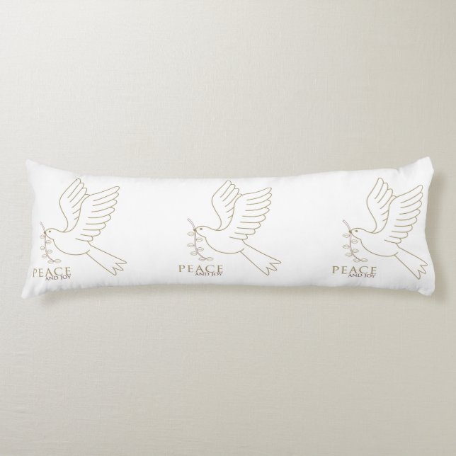 Dove of peace body pillow (Front)