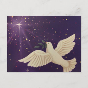 Dove of Peace Holiday Postcard
