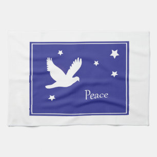 dove of peace kitchen towel