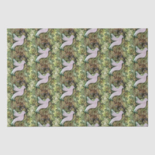 Dove of Peace on Earth and Hope for Worlds Peace Tissue Paper