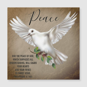 Dove of Peace Personalized Scripture Verse