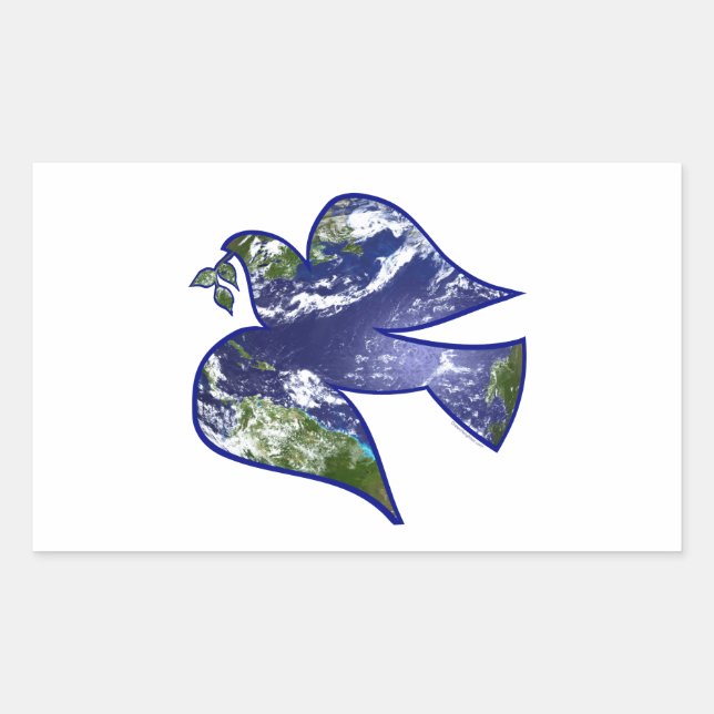 Dove of Peace Sticker (Front)