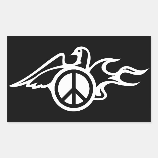 Dove of peace sticker (Front)