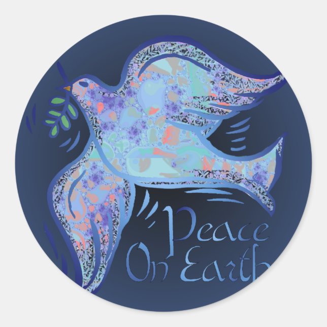 Dove of Peace Sticker (Front)