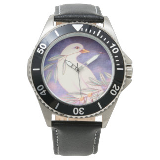 Dove of peace stylish trendy watch