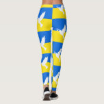 Dove of Peace - Ukrainian Flag - Peace for Ukraine Leggings<br><div class="desc">Flag of Ukraine - Dove of Peace - Freedom - Peace Support - Solidarity - Ukrainian Flag - Strong Together - Freedom Victory ! Let's make the world a better place - everybody together ! A better world begins - depends - needs YOU too ! You can transfer to 1000...</div>