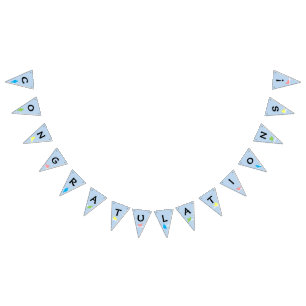 Dove on Branch Celebration Bunting Flags