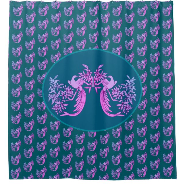 Dove On Flowered Branch Animal Art (Front)