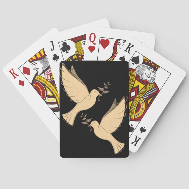 Dove Playing Card Deck (Back)