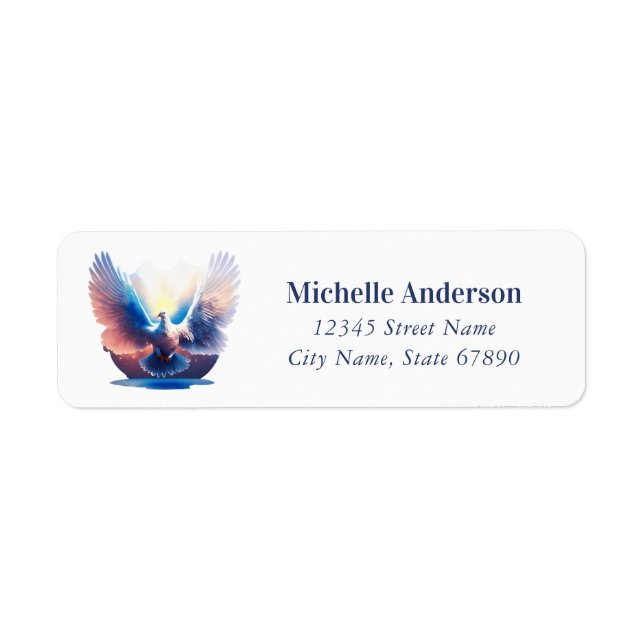 Dove Return Address Labels (Front)