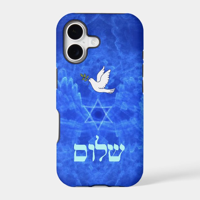 Dove - Shalom Case-Mate Coque de iPhone (Verso)