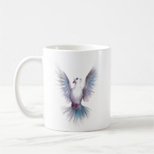 dove sticker coffee mug