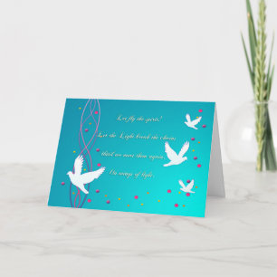 Dove Sympathy Card