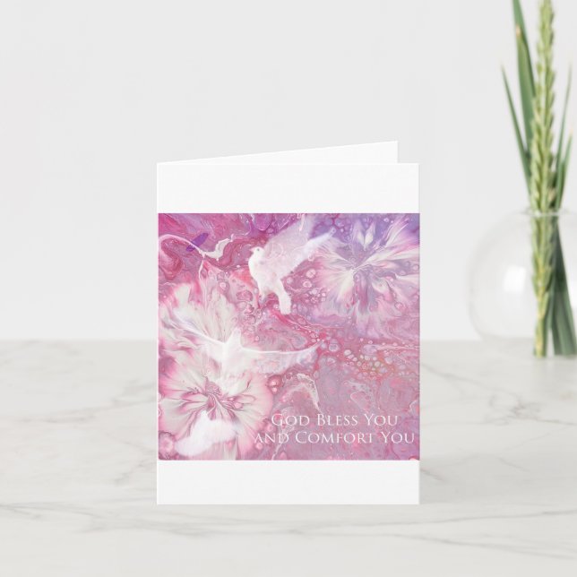 Dove Sympathy Card Blank (Front)