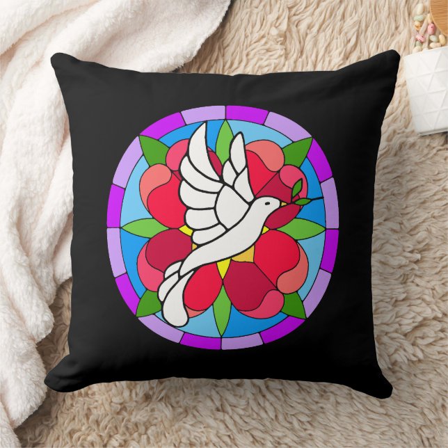 Dove Throw Pillow (Blanket)