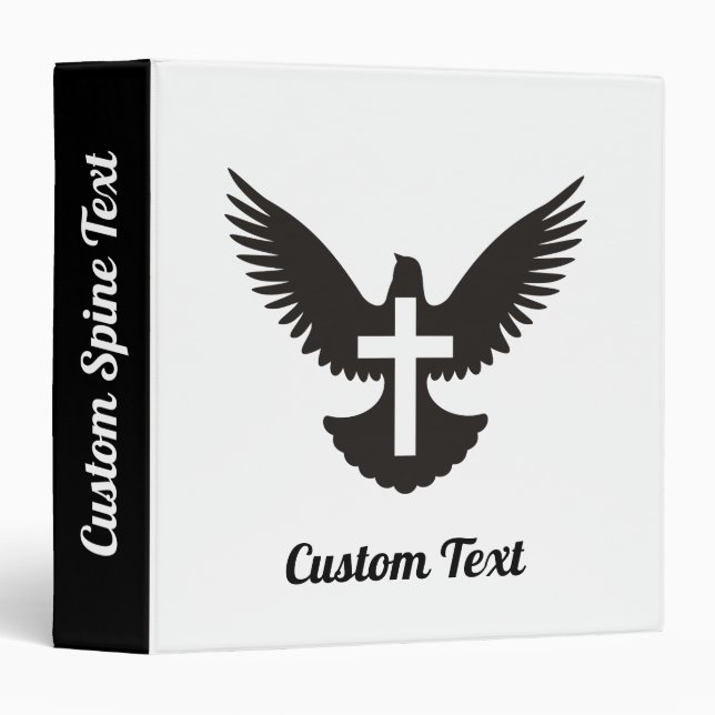 Dove with Cross Binder (Front/Spine)