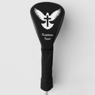 Dove with Cross Golf Head Cover