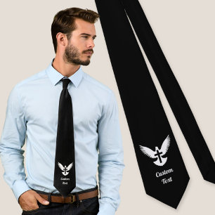 Dove with Cross Neck Tie