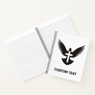 Dove with Cross Notebook