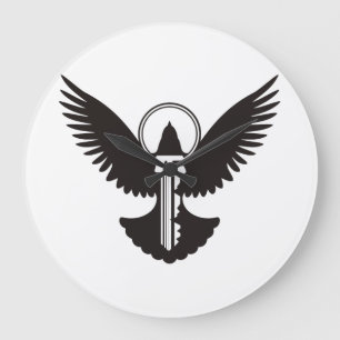 Dove with Key Large Clock