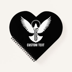 Dove with Key Notebook