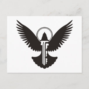 Dove with Key Postcard