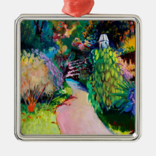 Dovecote Exotic Metal Ornament