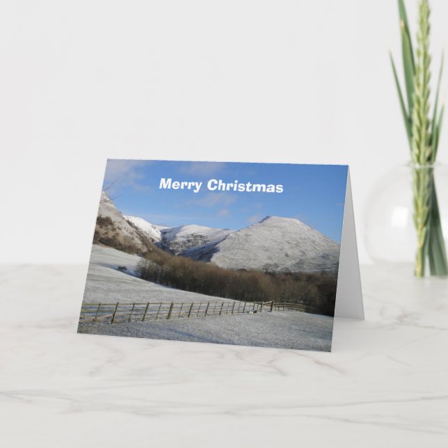 Dovedale dans la carte de neige (Devant)