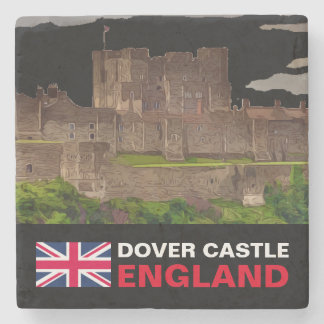 DOVER CASTLE, WALES STONE COASTER