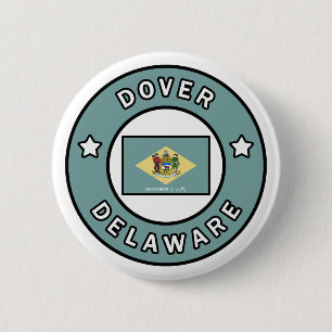 Dover Delaware 2 Inch Round Button