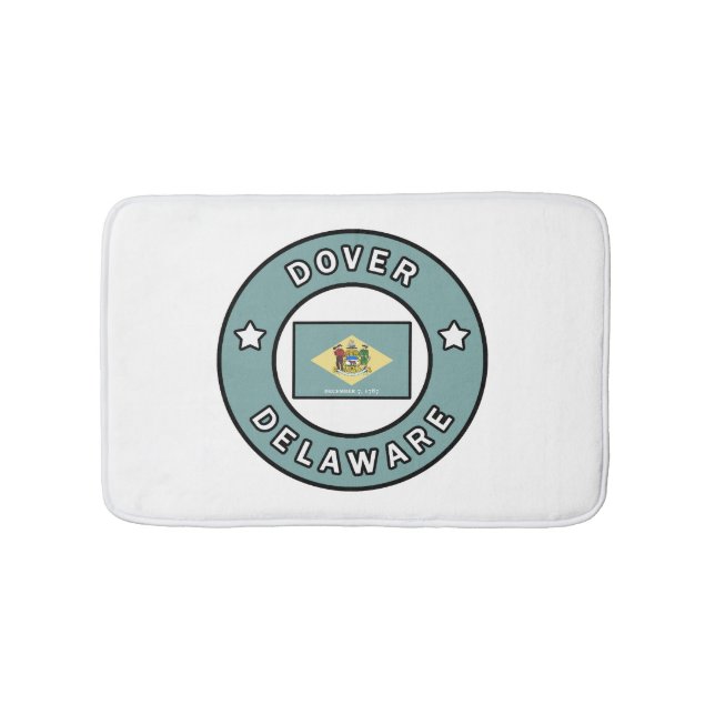 Dover Delaware Bath Mat (Front)