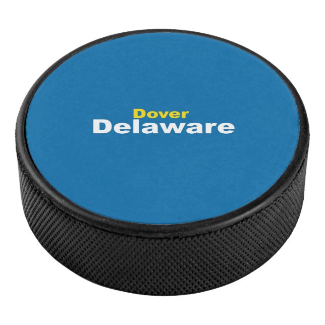 Dover, Delaware Hockey Puck (3/4)